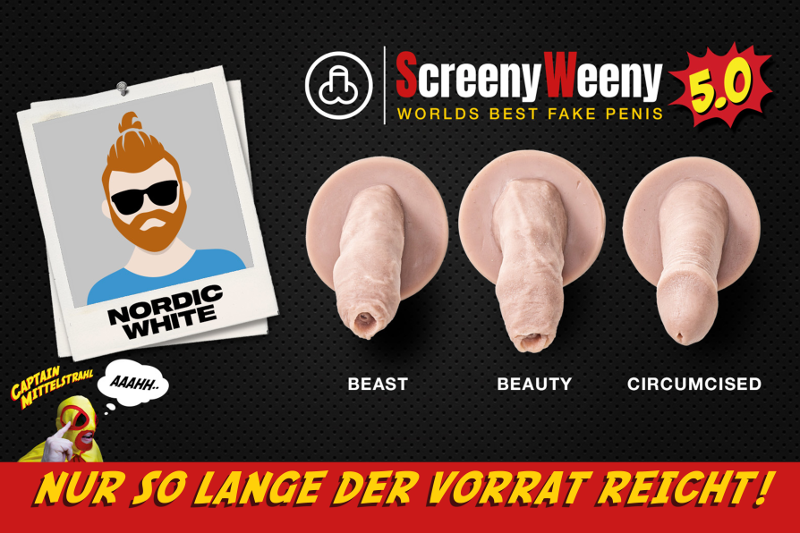 Screeny-Weeny-5.0-Fake-Penis-Nordic-white-modelle
